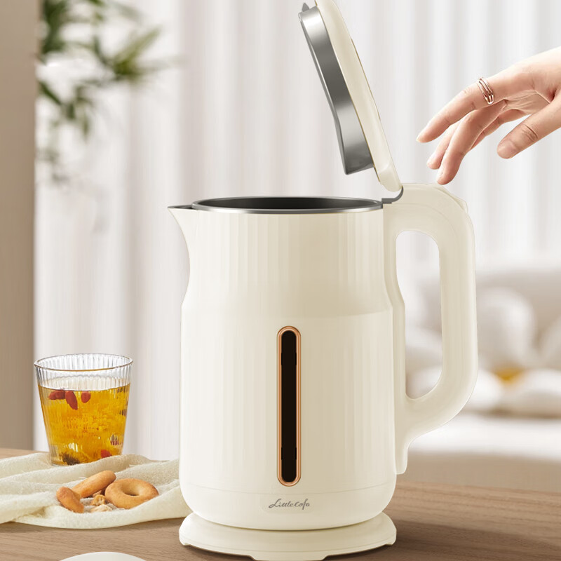 小画仙双层防烫热1.8L电热水壶 LDSH-1803高清大图
