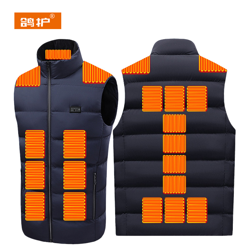 鸽护 发热马甲 MJ612-四控21区 件高清大图