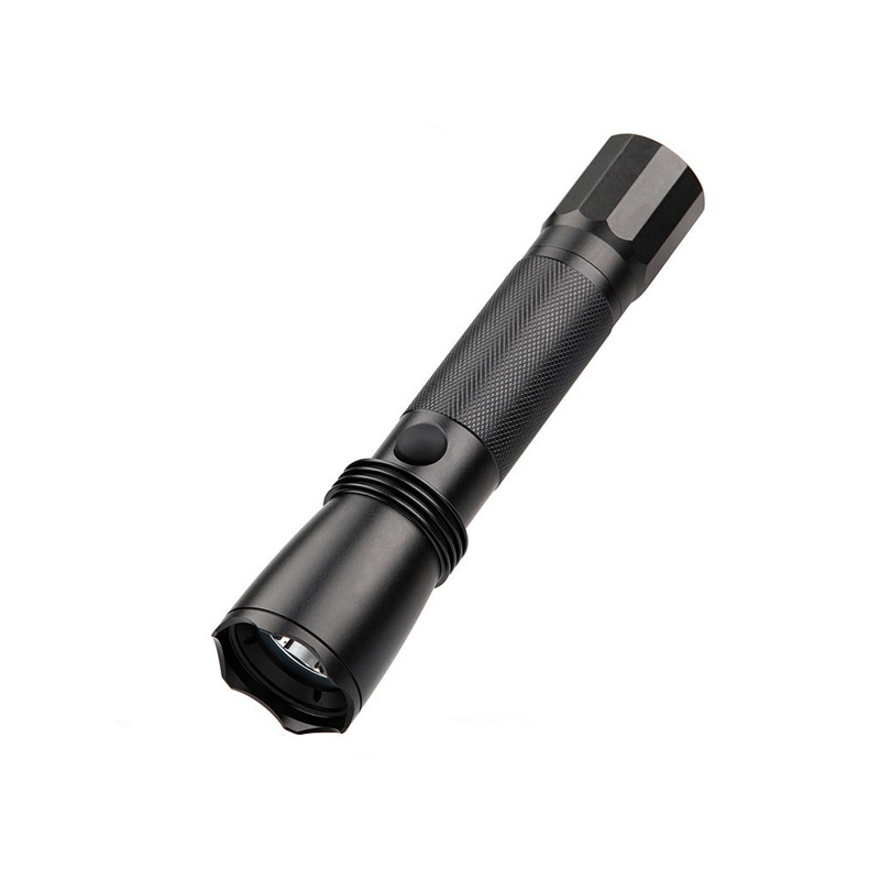 讯博士SDT480 3W 3.7V 强光*8h 工作光*16h 6000K IP65 LED 强光电筒 (单位:个) 黑色高清大图
