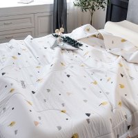 北极绒(Bejirog)天然乳胶夏凉被床上用品单双人被子