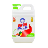 白猫 洗洁精（新泵）2kg食品级安全放心厨房去油洗碗液家庭装 单瓶装