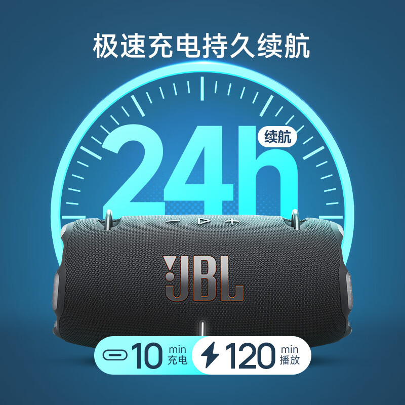 JBL XTREME4 音乐战鼓四代蓝牙音箱(迷彩色)户外便携音箱 电脑音响 低音炮高清大图