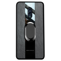 [送膜两张]高铭宣 oppo reno2手机壳皮套reno2新款10倍变焦z保时捷软壳 RENO[玄黑]