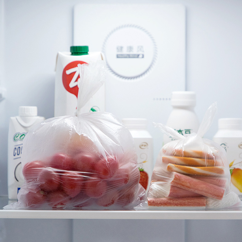 茶花保鲜袋S250大卷点断式食品级塑料袋304004高清大图