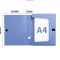 锡岳 XY-XP28 75mm 档案盒 (计价单位:个) 蓝色