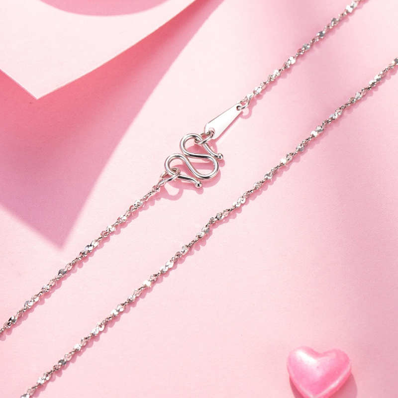 老庙黄金pt950铂金项链闪耀满天星白金项链