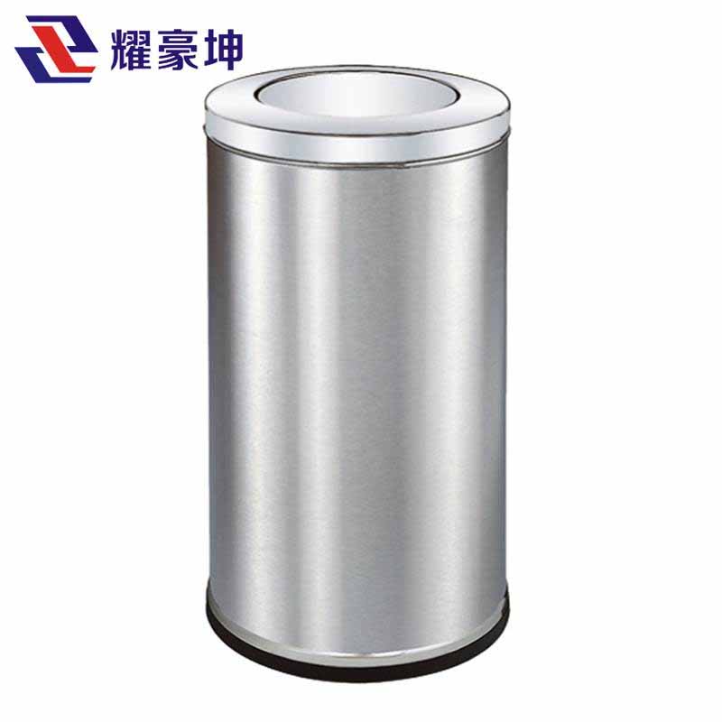 耀豪坤 户外装备室外不锈钢垃圾桶 48*82cm高清大图