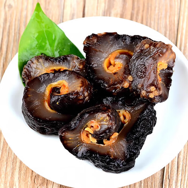 首鲜码头即食海参进口海参红极参北极红参即食海参海产冰岛参之心1000g