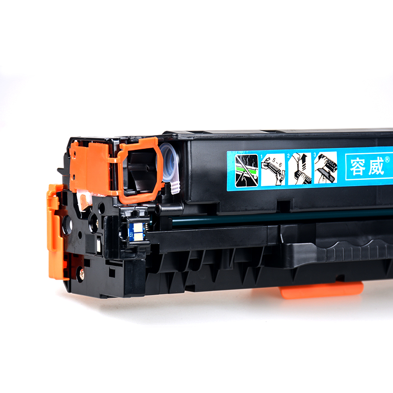 容威 惠普CC531A蓝色硒鼓 适用HP CP2025dn 2025x CM2320n MFP打印机HP304A墨粉盒高清大图