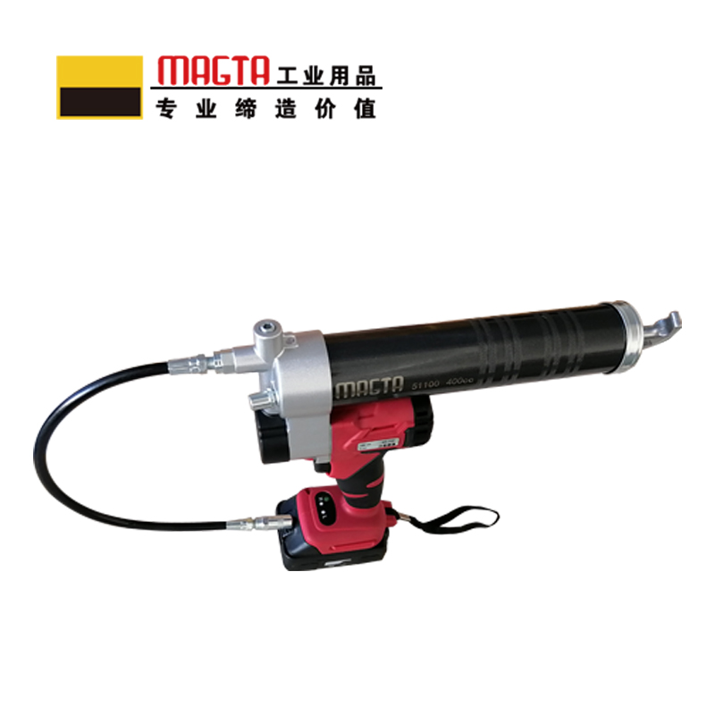 玛吉塔工(MRO MAGTA)电动黄油枪 锂电黄油枪 电动黄油枪 双锂电51100 400cc 8000PSI高清大图