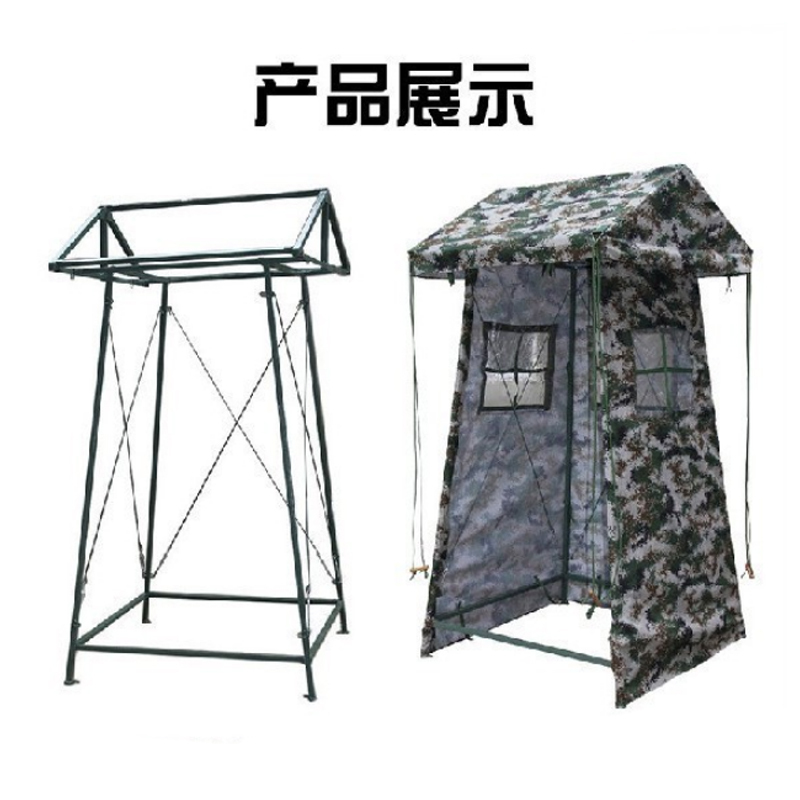 岗亭帐篷开放式单兵执勤帐篷迷彩便携单人