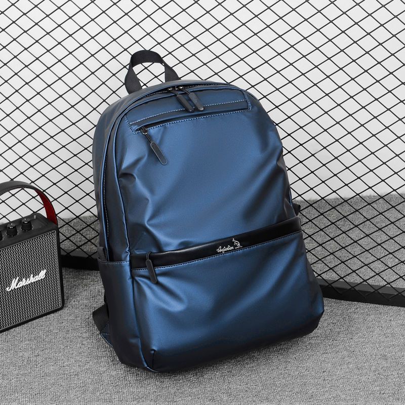 双肩包黑色augtarlion高档双肩包时尚男背包旅行通勤电脑包百搭学生包