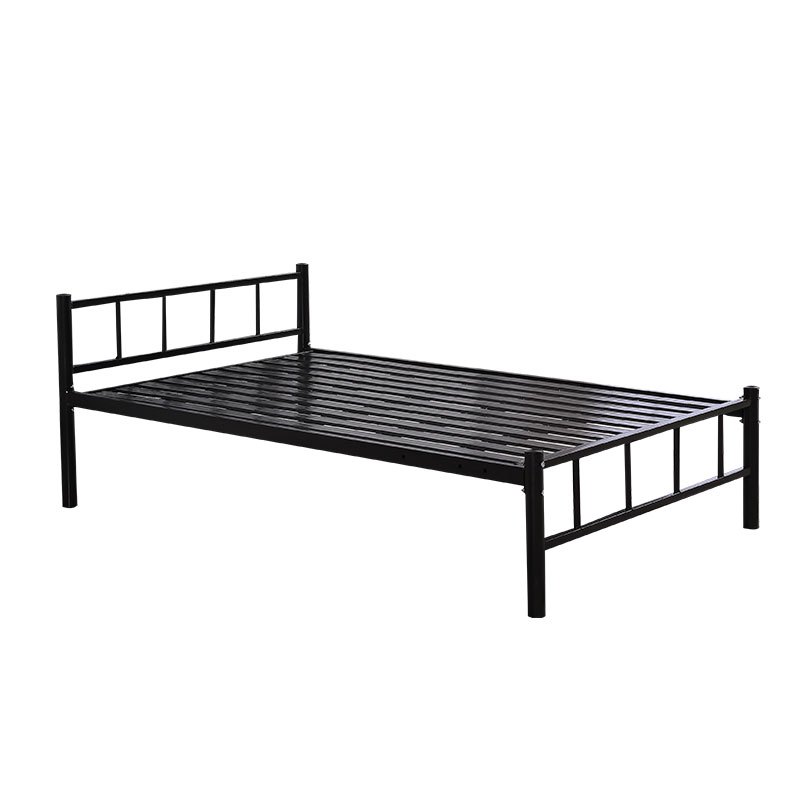 寻木匠单层铁床铁艺床员工宿舍双人床12米15米单人双人简易铁艺床铁床