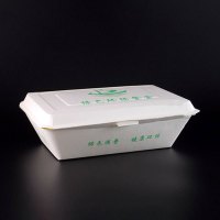 苏徽 一次性绿色环保纸餐盒 打包盒 便当盒 约800个/箱