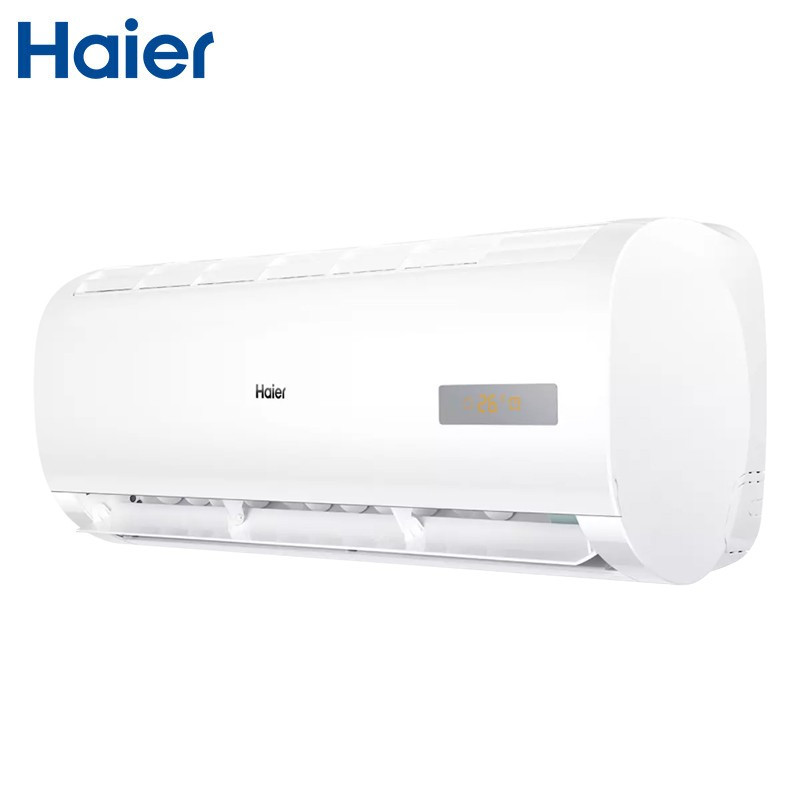 海尔(Haier)劲风 大1匹 壁挂式客厅卧室变频空调挂机 自清洁 快速制冷制热 KFR-26GW/20MCA82