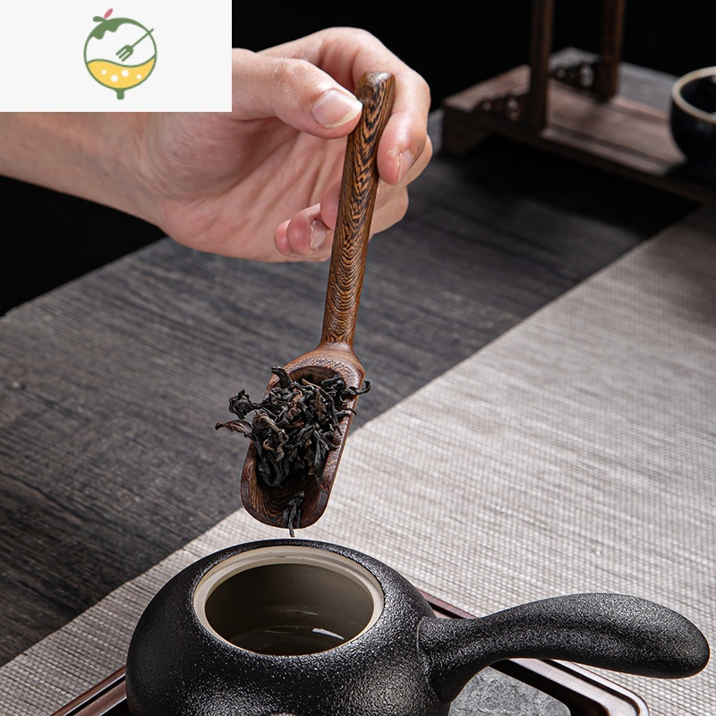 YICHENG茶勺茶铲单只木茶具茶叶匙勺子工具铲子小号茶则取茶叶勺分茶茶匙