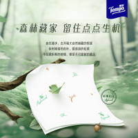 Tempo得宝手帕纸苹果木味4层加厚面巾纸12包 外出便携随身装小包香味纸巾(新旧包装交替发货)