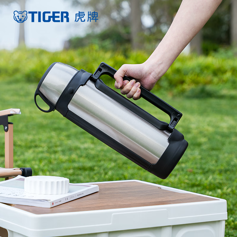 虎牌Tiger保温杯不锈钢真空保冷保热便携简约时尚大容量水杯MHK-A20C高清大图
