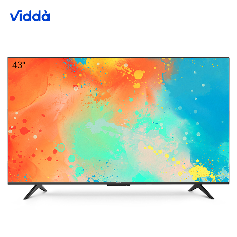 海信Vidda 43V3F 43英寸 4K超高清 全面屏电视 1.5G+8G 智慧屏 人工智能液晶平板电视高清大图