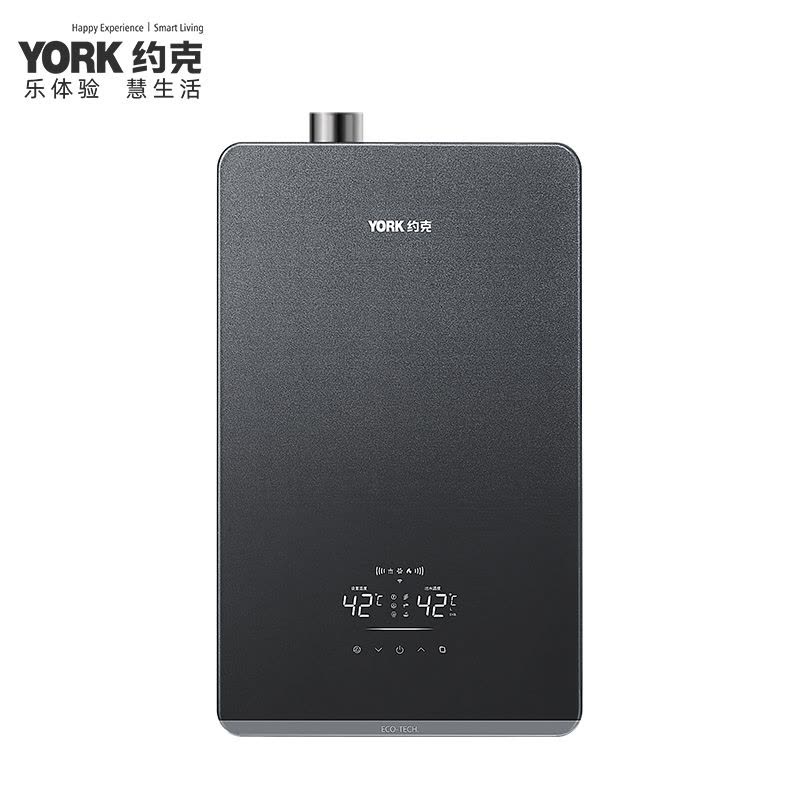 约克(YORK)零冷水燃气热水器16L家用强排恒温变频WIFI智控节能省气JSQ30-16-X26图片