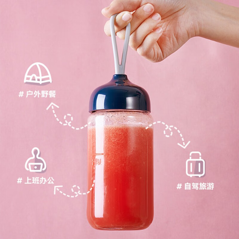 山水(SANSUI) 多功能料理机 SL-M23 蓝色高清大图
