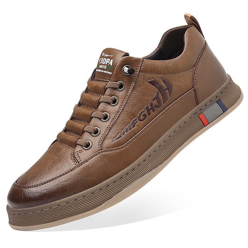 奥康男鞋2023新款秋季潮流真皮高档皮鞋男士软底运动透气飞行员休闲鞋