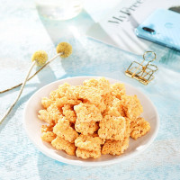 来伊份脆爷糯米锅巴(蟹黄味)98g*3袋
