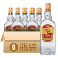 五粮浓香 尖庄大光 50度 500mL*6 光瓶装 浓香型白酒