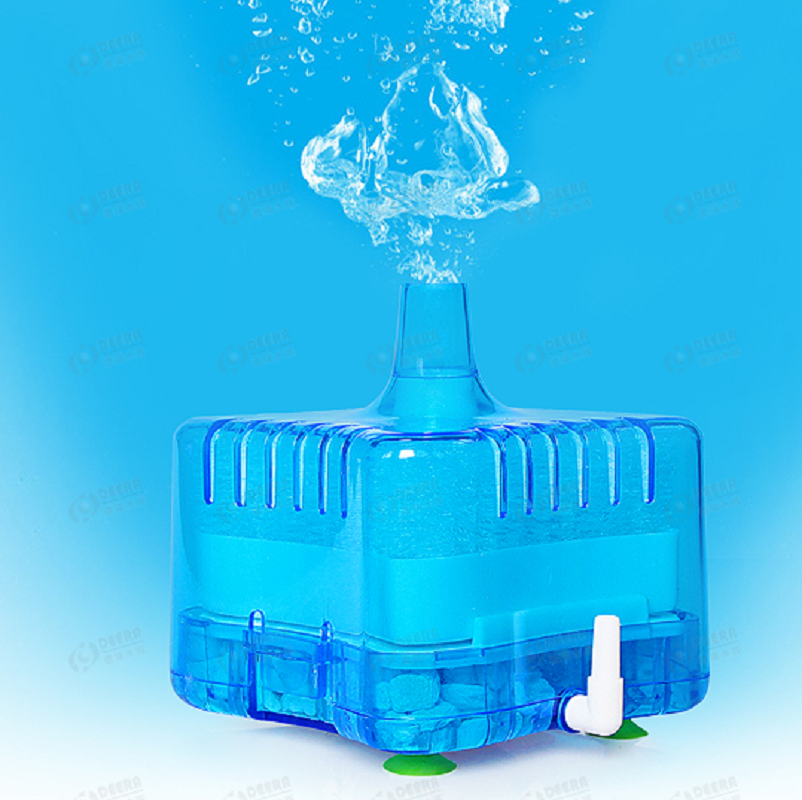 水妖精 鱼缸过滤器 圆形鱼缸迷你水妖精 吸便器 陶瓷缸 小型过滤高清大图