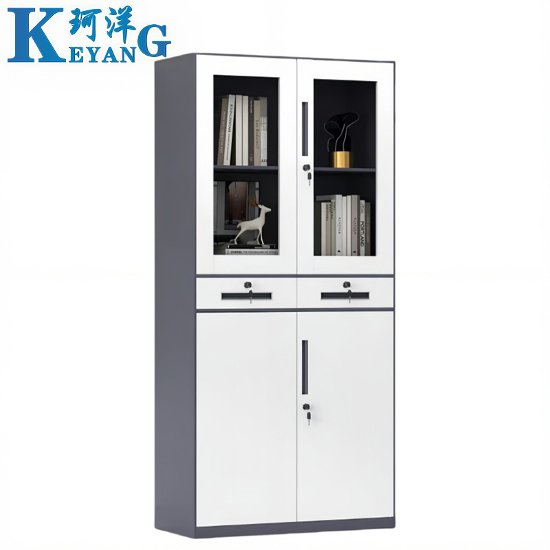 珂洋 备品柜 灰套白中二斗 台高清大图