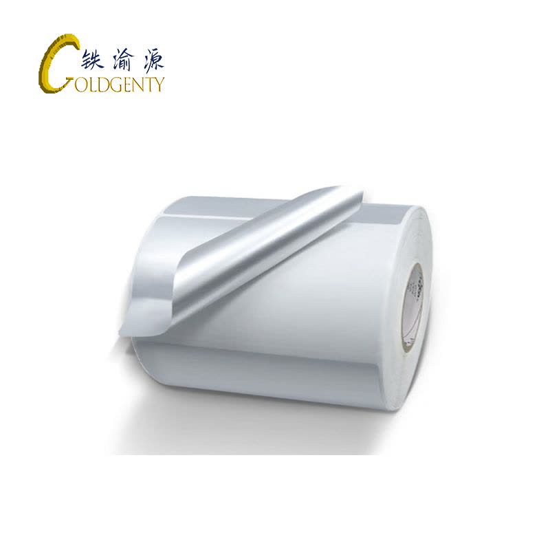 铁渝源 亚银PET标签纸 100mm*25mm*1000/卷图片