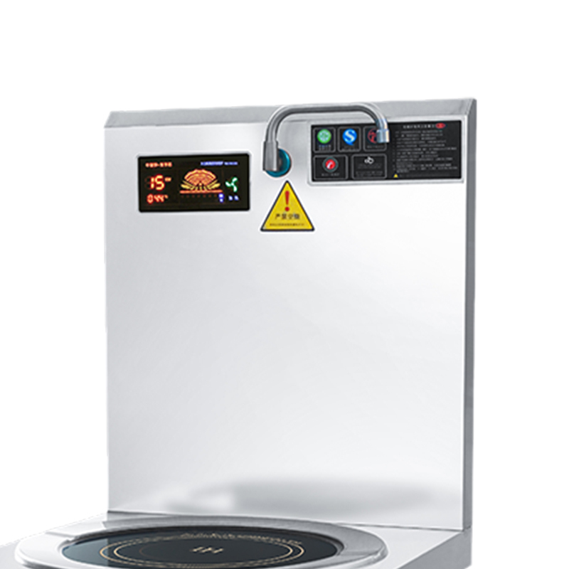 疆途者 商用电磁矮汤炉熬汤锅 单头12KW SJTZ-1RH-8013高清大图
