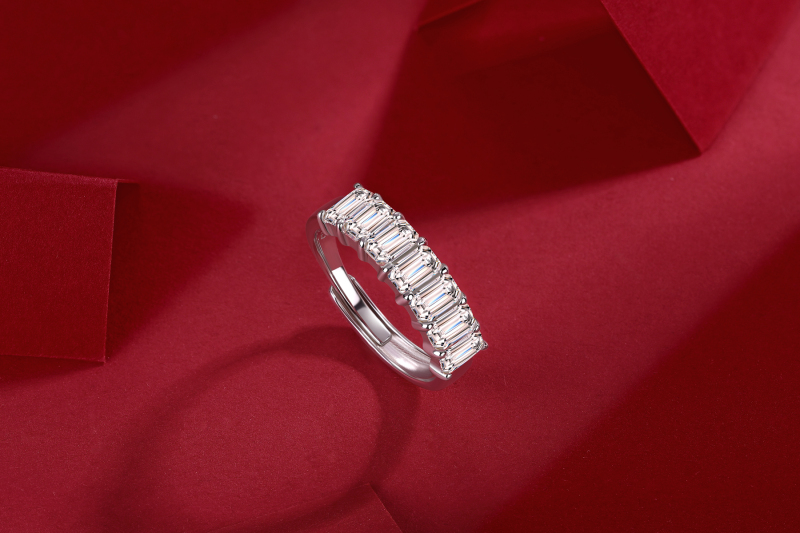 玖钻珠宝女士奢华贵族款其他材质戒指自戴设计独特镶嵌工艺高档大气R12848高清大图