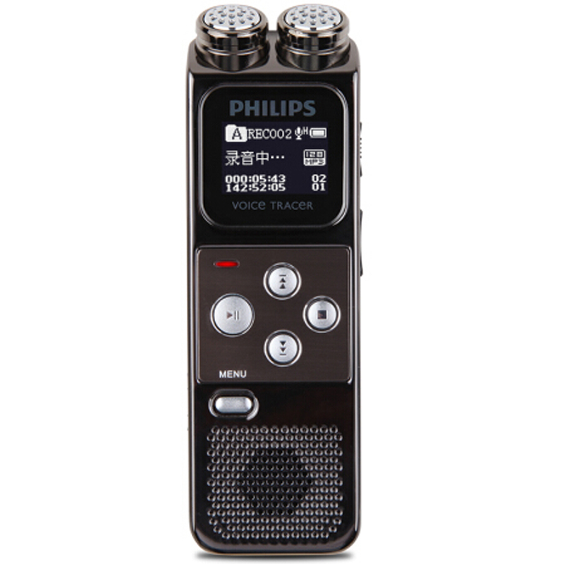 飞利浦(Philips) vir6900 8G 录音笔 学习记录 会议采访 高清录音
