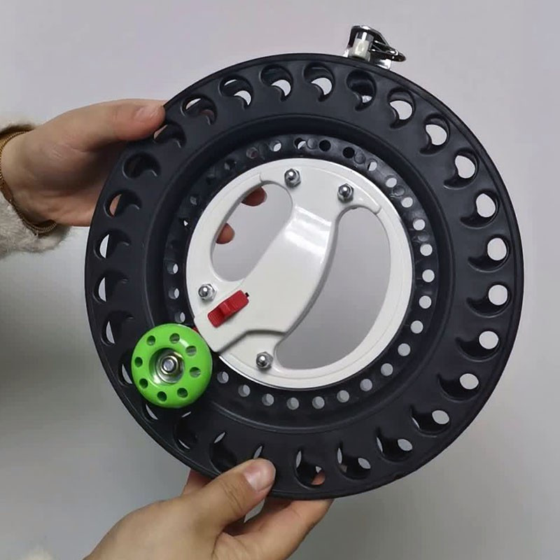 潍坊线轮 2019新款塑合金风筝轮 大轴承手握风筝