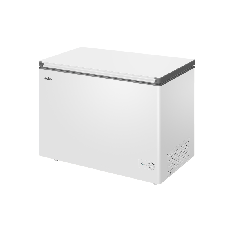 海尔(Haier)303升家用卧式冰柜 冷柜 小冰箱 大冷柜 减霜80% 断电保护 一级能效 303GHPDZ