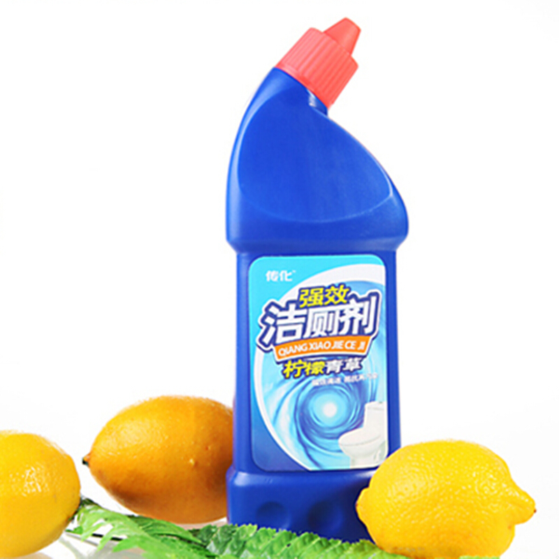 传化 柠檬青草洁厕剂500g*20瓶 马桶清洁去污剂 洁厕灵 一整箱 柠檬青草洁厕剂500g*20瓶