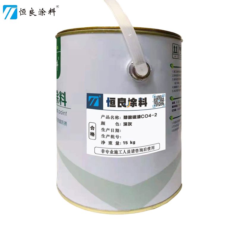 醇酸磁漆CO4-2深灰15kg高清大图
