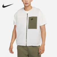 Nike/耐克马甲运动休闲保暖双面穿V领男装背心DQ4879-133 DGvsq