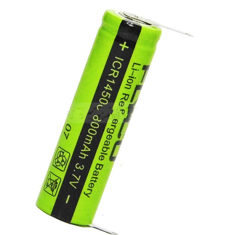 适用飞科剃须刀fs375fs376fs377fs378fs379充电锂电池14500 3.7v