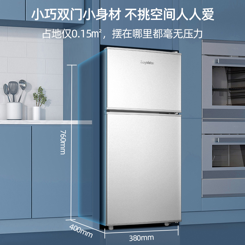荣事达小家用小型宿舍用租房节能省电冷藏冷冻迷你冰箱