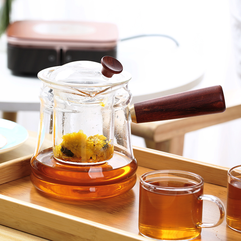 苏氏陶瓷自动煮茶器普洱黑茶白茶专用玻璃壶煮茶炉蒸汽煮茶壶家用