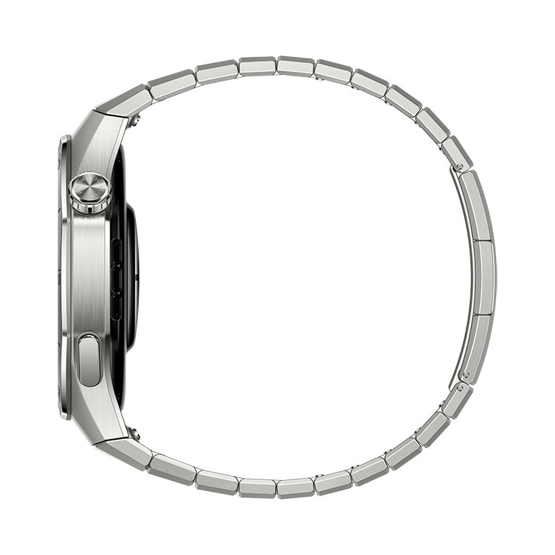 HUAWEI/华为 WATCH GT 5 Pro 42mm 冰川白 白色氟橡 玄玑感知系统 纳米微晶陶瓷 进阶运动高清大图