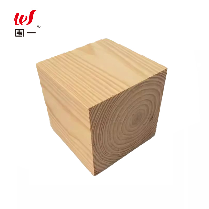 围一 松木块家具脚垫 12CM*12CM*12CM 块高清大图