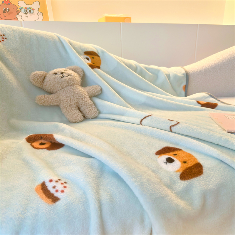 紫罗兰多用休闲毯100x140cm 款号:VDZLPMT13793高清大图