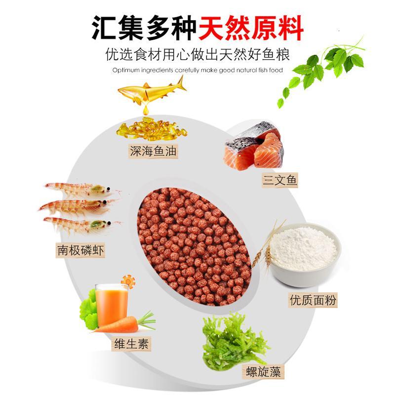 鹦鹉鱼食血鹦鹉鱼饲料发财鱼热带鱼增色鱼粮红鹦鹉罗汉小颗粒增红高清大图