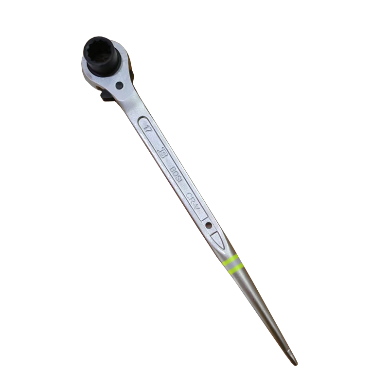 波斯(BOSI) 荧光系列尖尾棘轮扳手 13×17mm 把高清大图