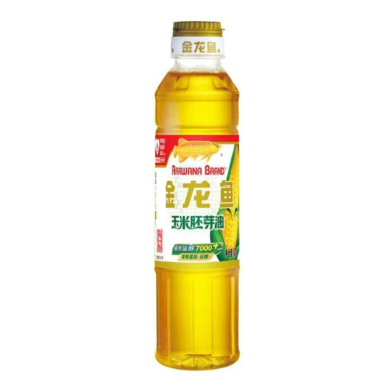 金龙鱼玉米胚芽油400ml食用非转基因油家用烘焙蛋糕瓶装 玉米胚芽油-400mL