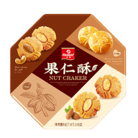 华美(huamei)418G华美果仁酥[八角罐]