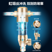 英国柯洛斯（coolnos）前置过滤器家用反冲洗净水机大流量全屋中央净水器家用自来水主水管前置过滤器A4